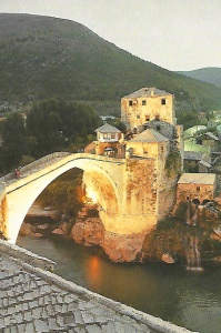 Mostar Bridge post card - 1984
