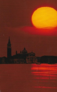 Venetian sunset with Bozo